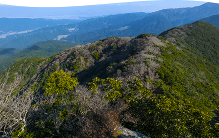 岩場上部の展望台イメージ1